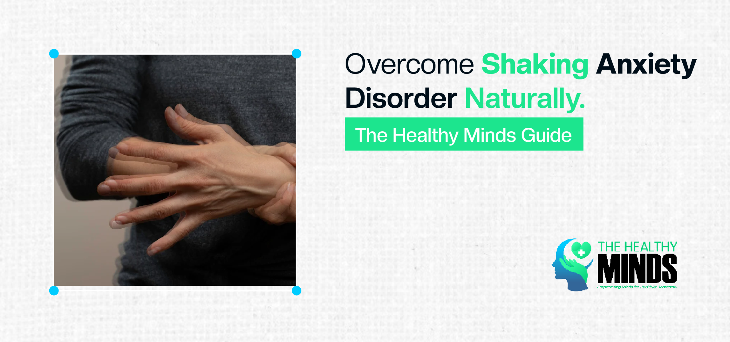 Person practicing deep breathing exercises in nature to overcome shaking anxiety disorder naturally, inspired by The Healthy Minds Guide.