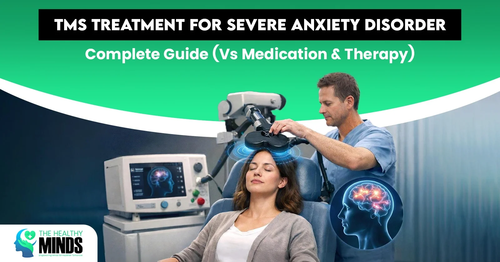 TMS Treatment for Severe Anxiety Disorder: Complete Guide with Medication and Therapy 1 TMS Treatment for Severe Anxiety Disorder Complete Guide with Medication and Therapy